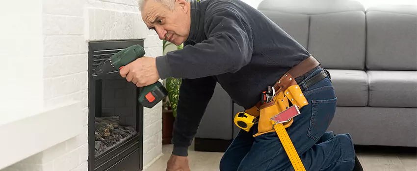 New Indoor Fireplace Installation in Manteca, California