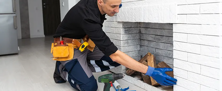 Fireplace Damaged Damper Frame Repair Services in Manteca, California
