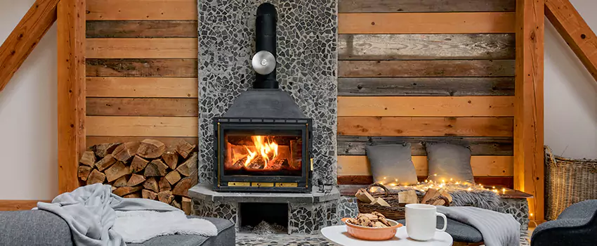 Thelin Hearth Products Direct Vent Gas Stove Fireplace Inspection in Manteca, California